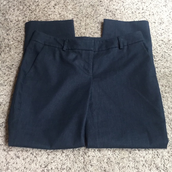 Halogen Pants - Navy Blue Halogen Ankle Pants